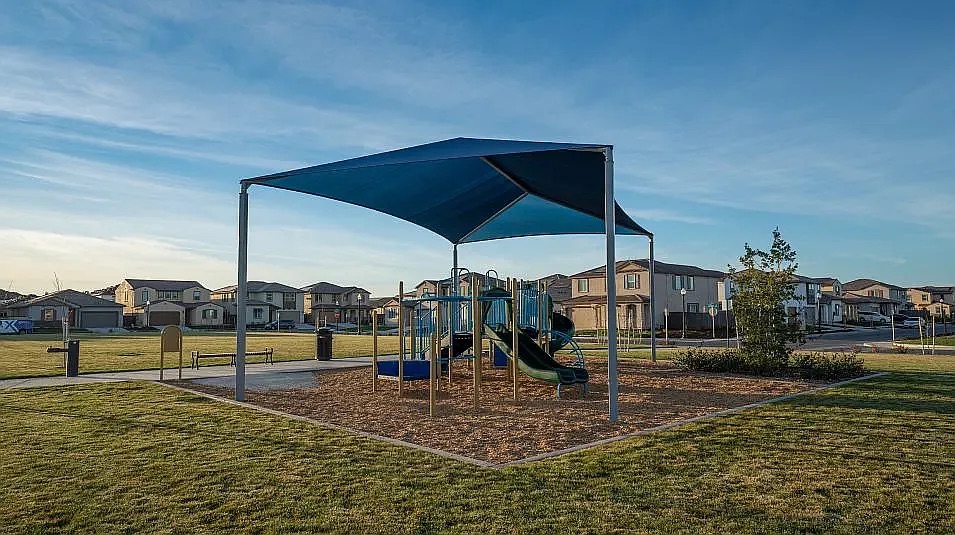 Natural wetland area in Northlake