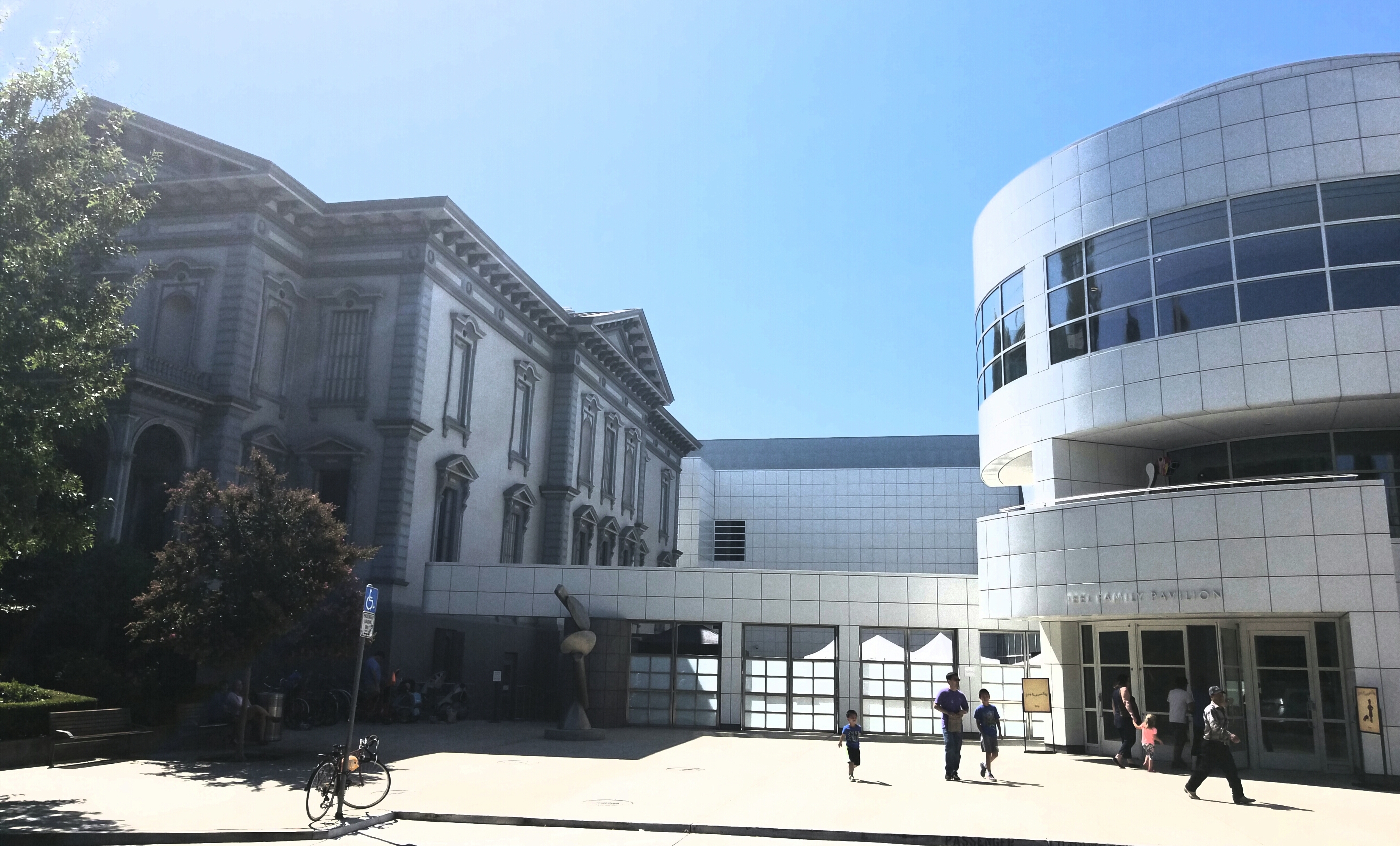 Exterior of the Crocker Art Museum